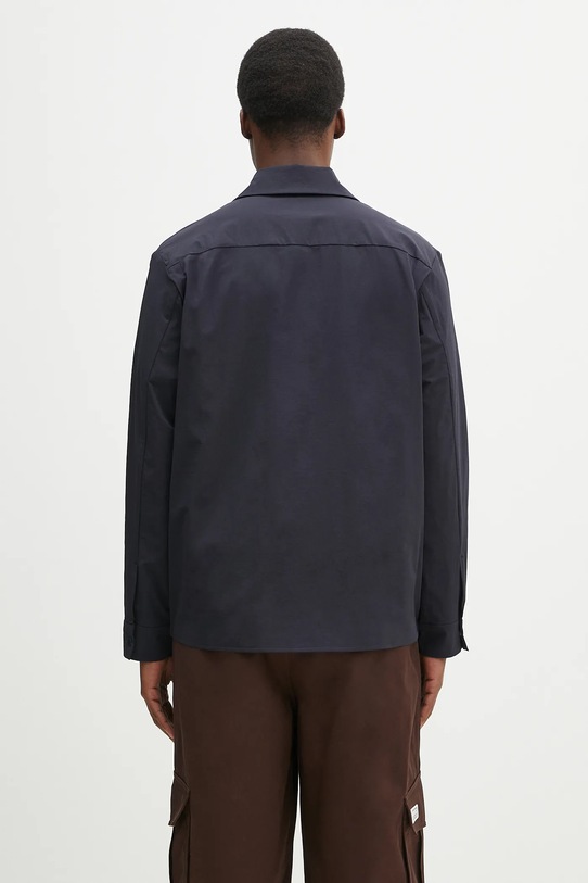 Odzież Norse Projects koszula Mads Travel Light Overshirt N50.0269.7004 granatowy