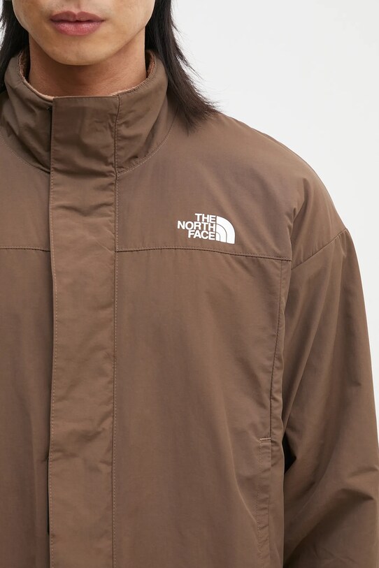Dvostrana jakna The North Face Yumiori Reversible smeđa NF0A89GT5J81