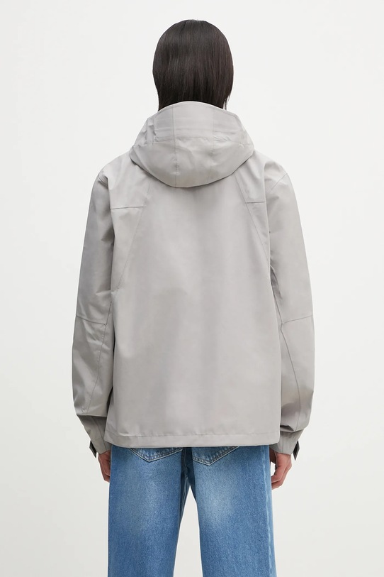 Odzież Daily Paper kurtka przeciwdeszczowa Kunle Rain Jacket 2512003 szary