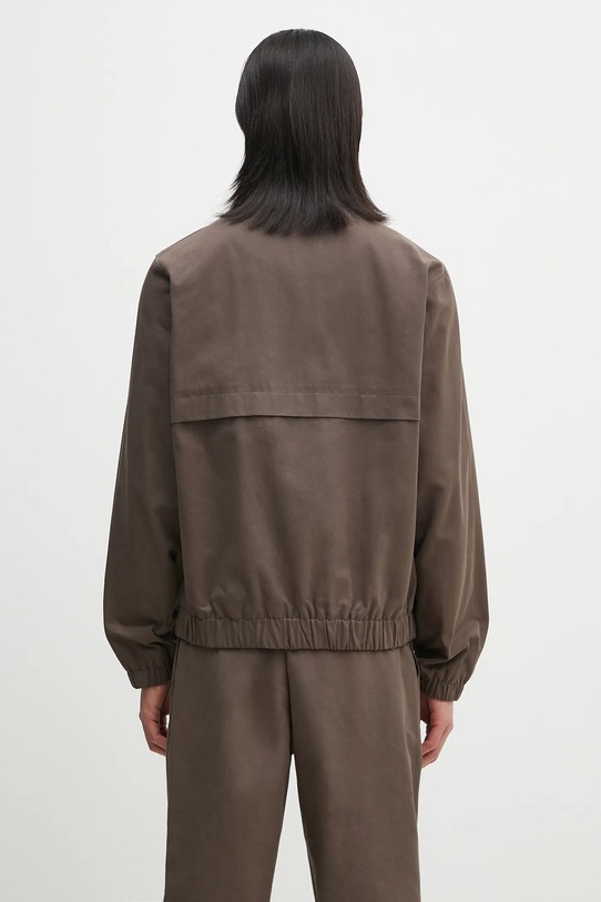 Одяг Бавовняна куртка Daily Paper Twill Track Jacket 2511120 коричневий