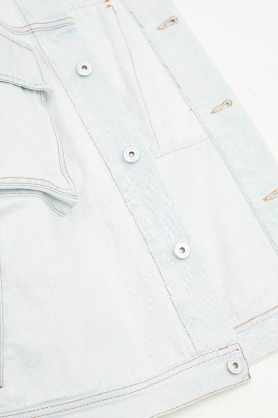Дънково яке Marcelo Burlon Bleach Denim Cargo Jacket Light Blue No CMYE01HS25DEN0014000