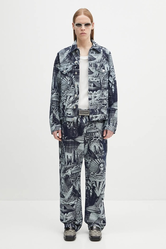 No Problemo kurtka bawełniana Apocalypse Jacquard Trucker Jacket NP7000003