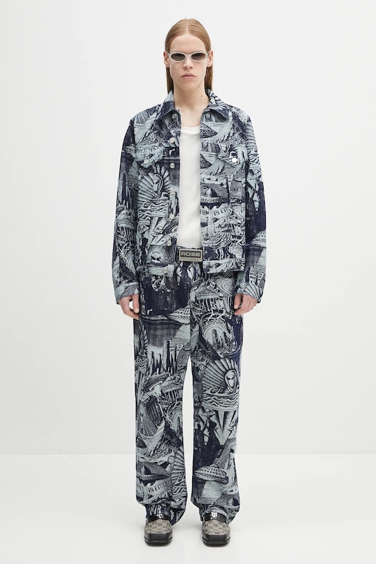 Βαμβακερό μπουφάν No Problemo Apocalypse Jacquard Trucker Jacket NP7000003