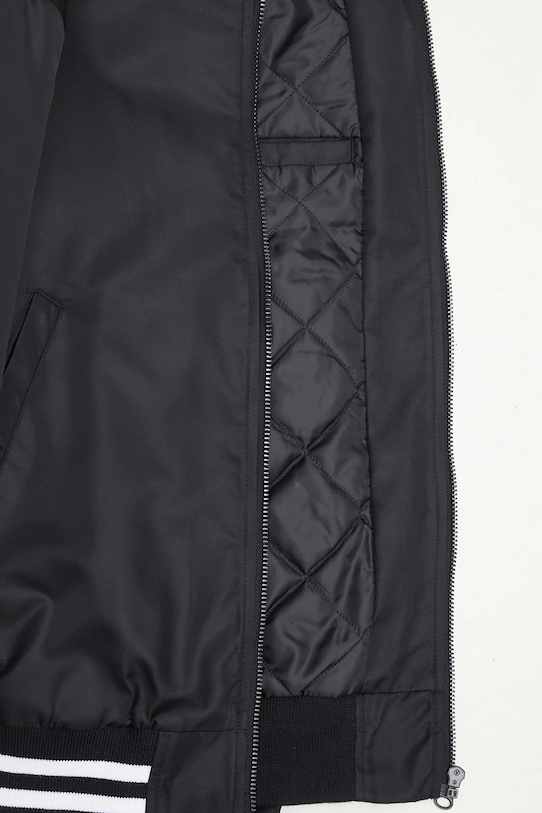 No Problemo kurtka bomber NYP Nylon Varsity Jacket NP7040103 czarny