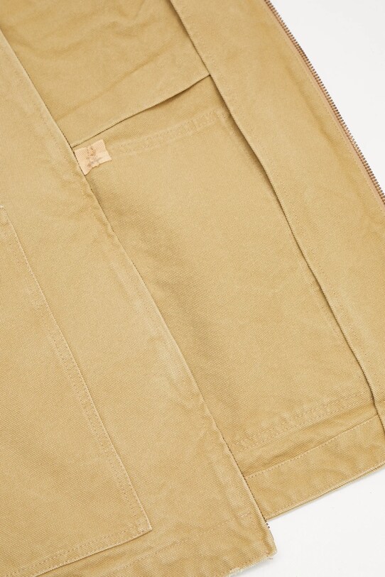 Джинсовая куртка AMBUSH Canvas Work Jacket 12115307 бежевый