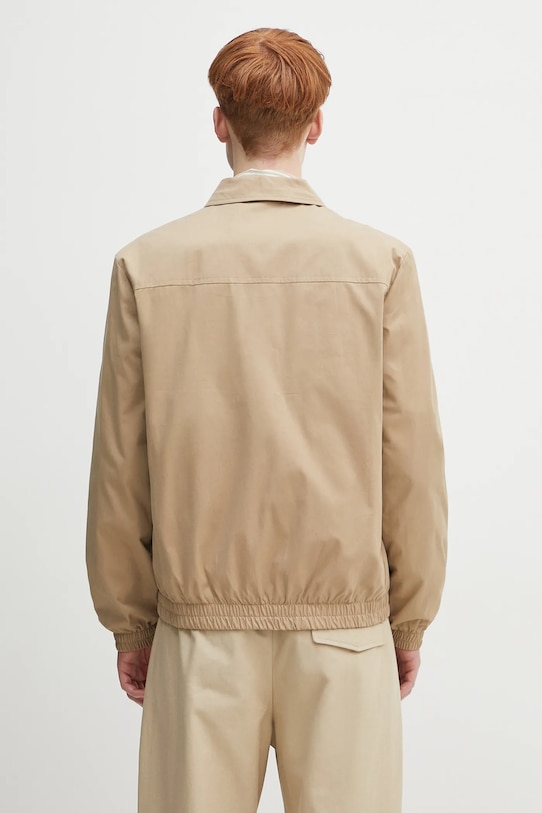 Clothing A.P.C. cotton jacket Blouson Gilbert COGZR.H02922 beige
