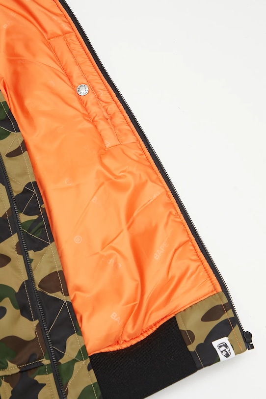 A Bathing Ape jacket 1St Camo Shark Ma-1 1L30141003