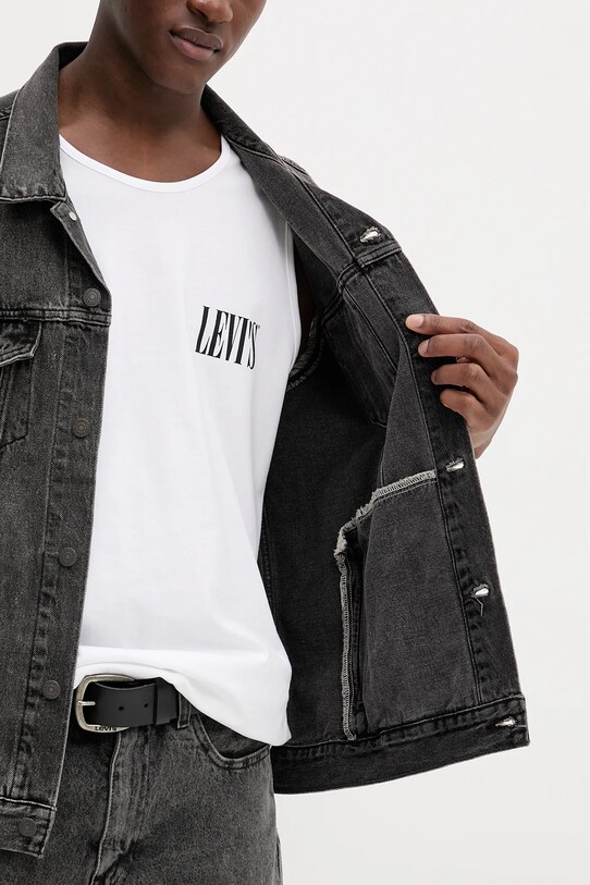 Levi's giubbotto di jeans RELAXED TRUCKER VEST A5789