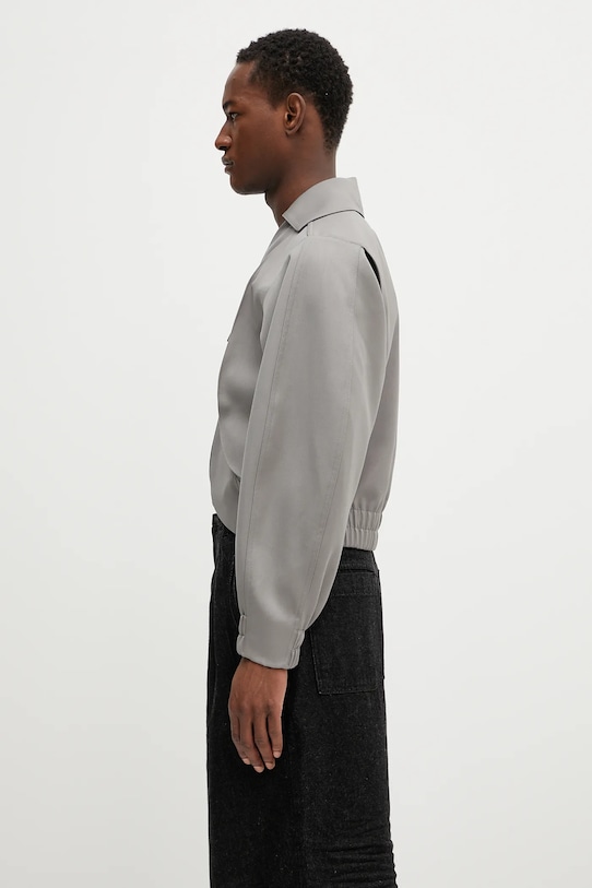 Ader Error geacă de lână Apparel-Top BO01SSJK0801GR gri SS25