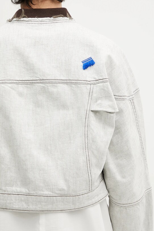 Ader Error denim jacket Apparel-Top BO01SSJK1601WH white