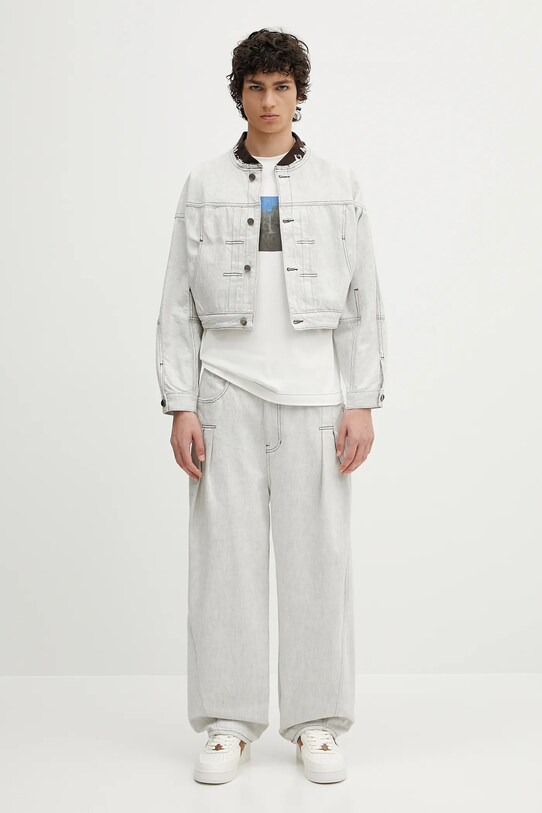 Ader Error denim jacket Apparel-Top BO01SSJK1601WH