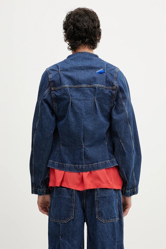 Oblečení Džínová bunda Ader Error Apparel-Top BO01SSJK0108BL námořnická modř