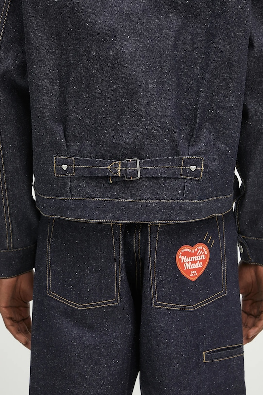 Human Made giacca di jeans Denim Work Jacket Past HM29JK002 blu