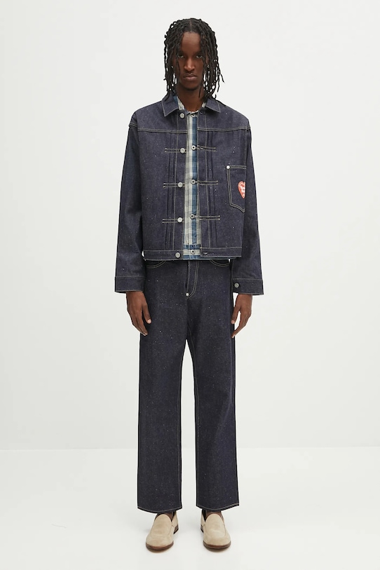 Human Made giacca di jeans Denim Work Jacket Past HM29JK002