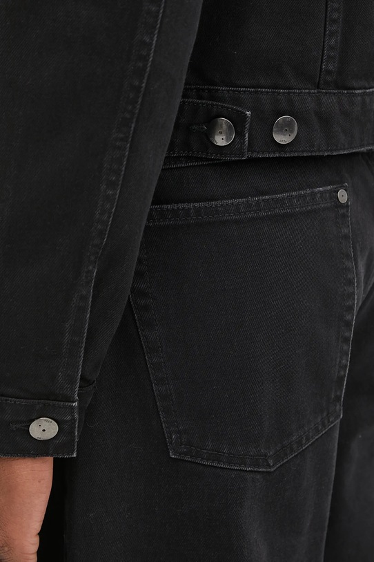 Džínová bunda 032C 'Down To Earth' černá S25.URD.1921.050