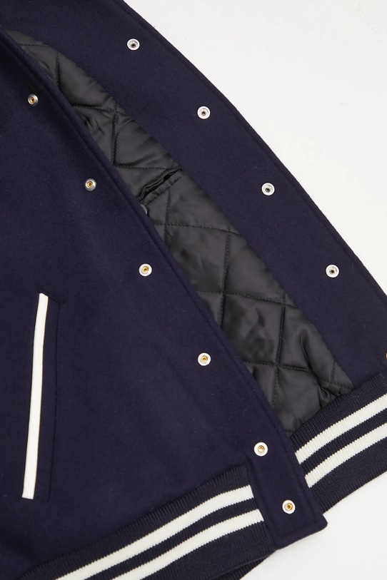 Вовняна куртка-бомбер Sporty & Rich Champions Wool Varsity OW007623633BL111