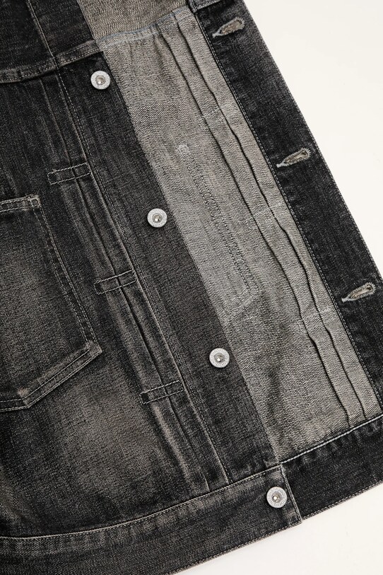 Дънково яке NEIGHBORHOOD Washed Denim Type-2 Jacket 251XBNH.JKM02 черен