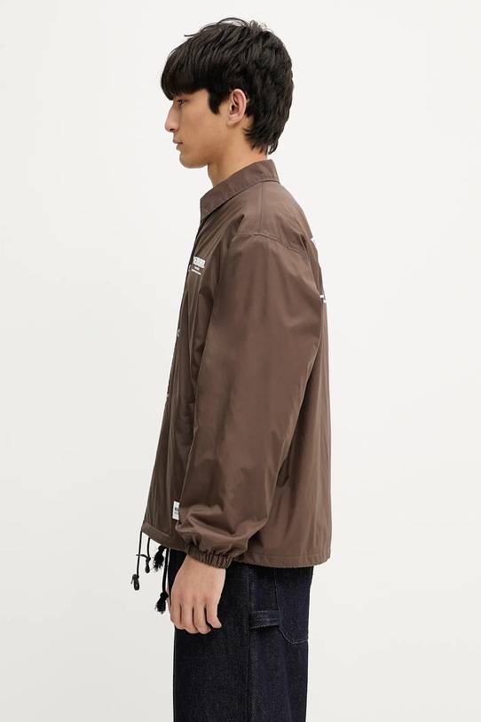 NEIGHBORHOOD kurtka Windbreaker Jacket-1 251TSNH.JKM01 brązowy SS25