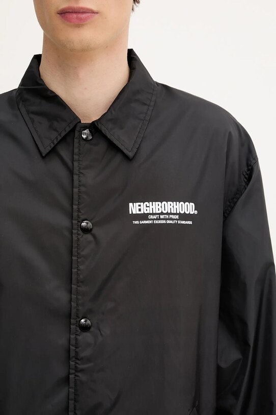 NEIGHBORHOOD kurtka Windbreaker Jacket-1 czarny 251TSNH.JKM01