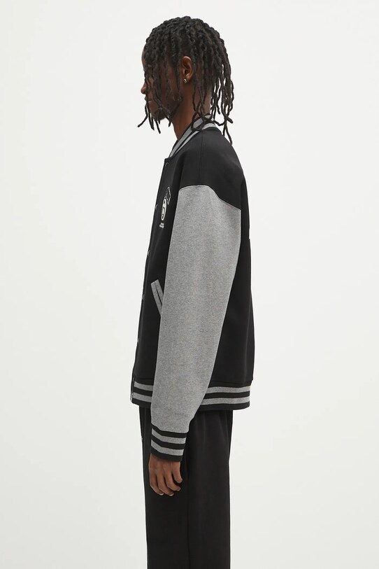 AAPE bluza Now Zip Up AAPSWMB328XXN czarny SS25