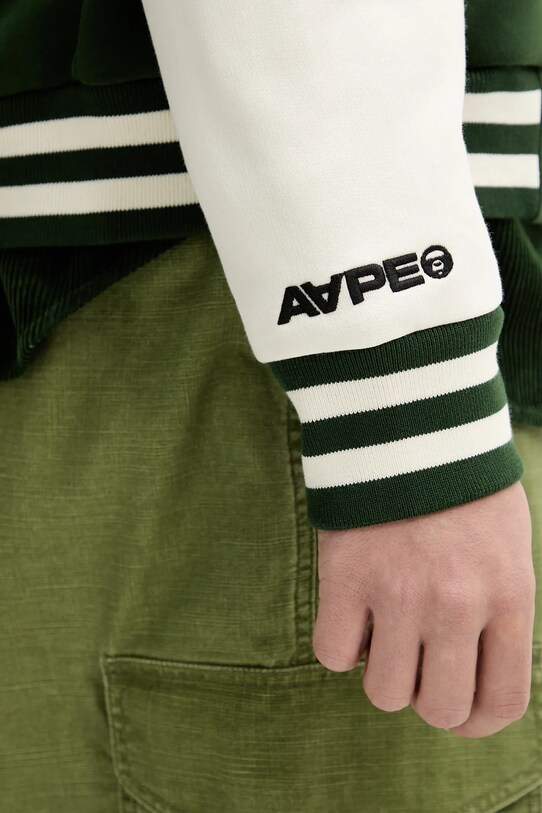 AAPE bluza Now Zip Up AAPSWMB328XAN