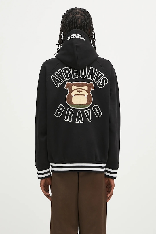 Clothing AAPE sweatshirt Aaper AAPSWMB382XXN black