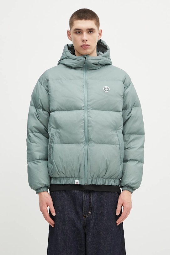 Μπουφάν AAPE Now Down μόνωση τιρκουάζ AAPDNM7654XXN