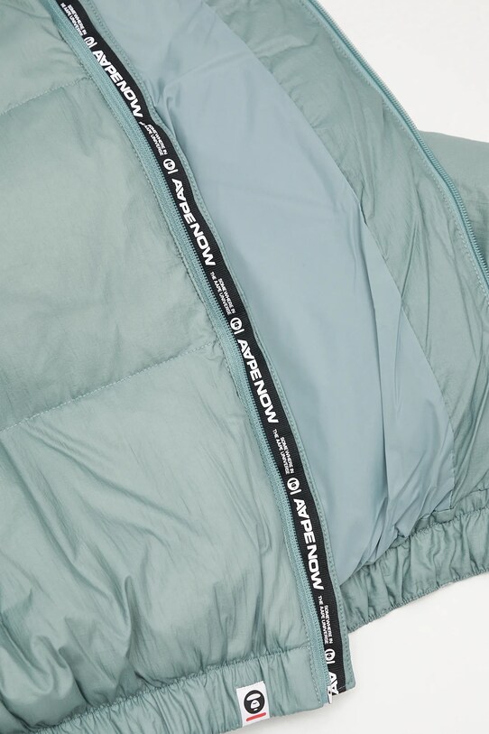 Μπουφάν AAPE Now Down AAPDNM7654XXN τιρκουάζ