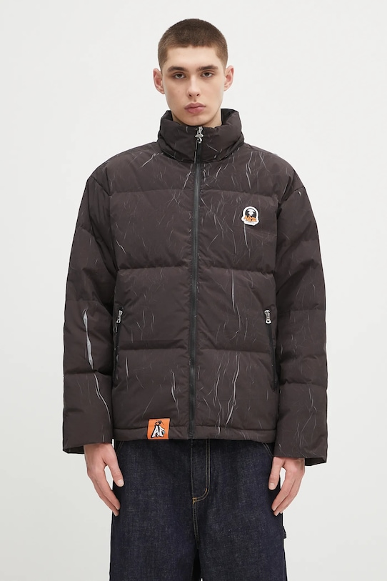 AAPE jacket Main Down black AAPDNM7665XXN