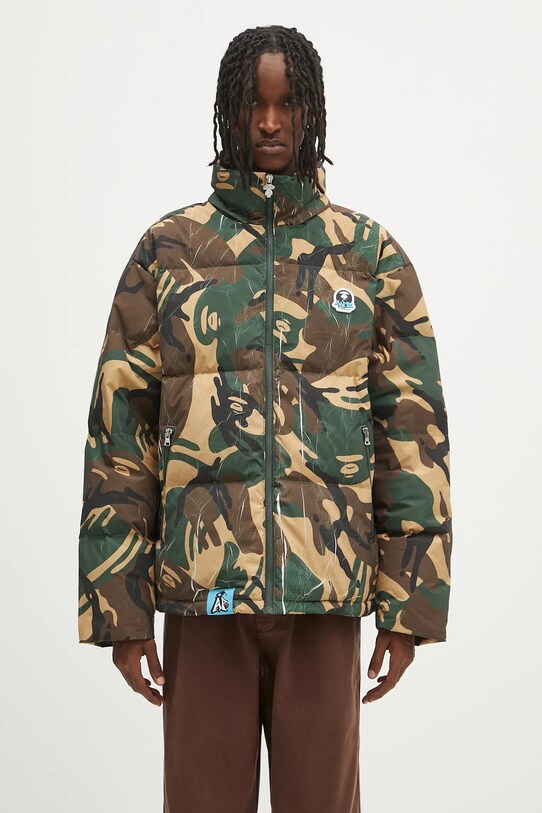 AAPE down jacket Main Down green AAPDNM7665XAN