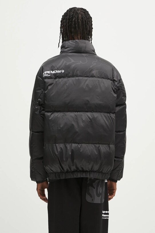 Odjeća Pernata jakna AAPE Now Down AAPDNM7595XXN crna
