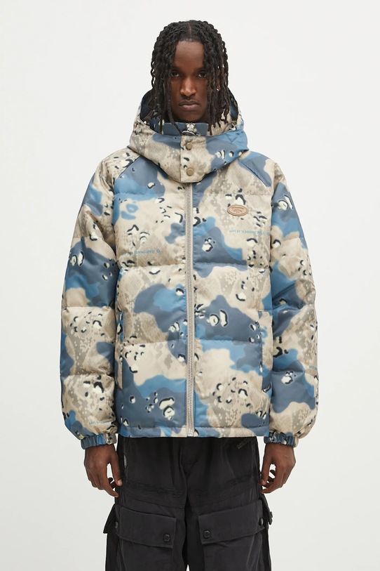 Péřová bunda AAPE Main Down péřové béžová AAPDNM7666XXN