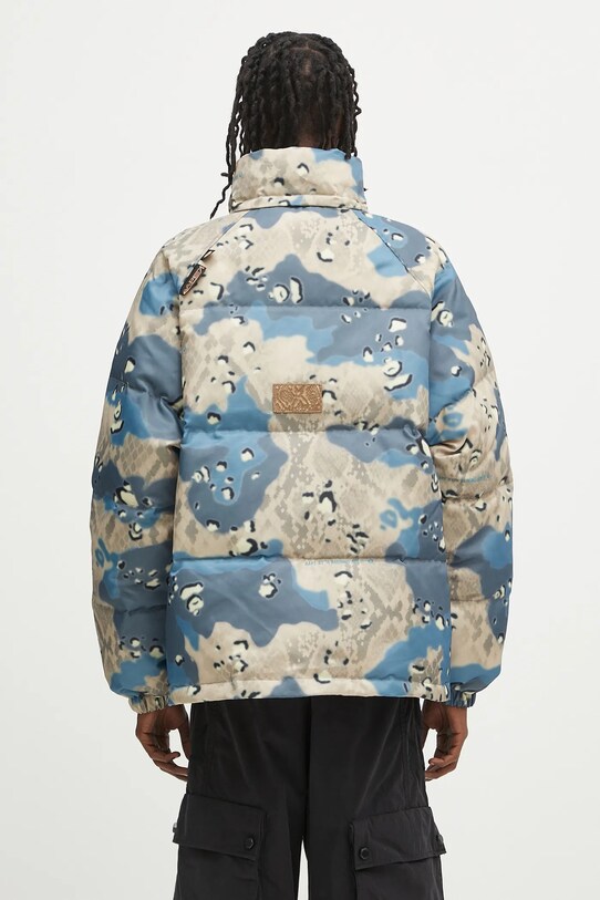 Péřová bunda AAPE Main Down AAPDNM7666XXN béžová