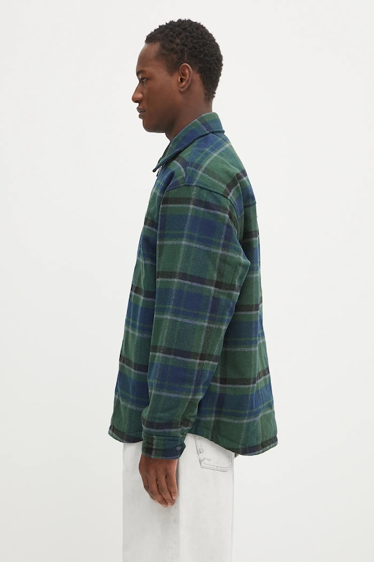 Μπουφάν από μίγμα μαλλιού AAPE Now AAPJKM7659XXN πράσινο SS25