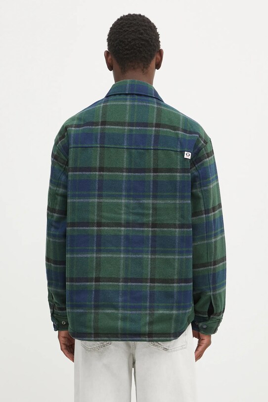 Clothing AAPE wool blend jacket Now AAPJKM7659XXN green
