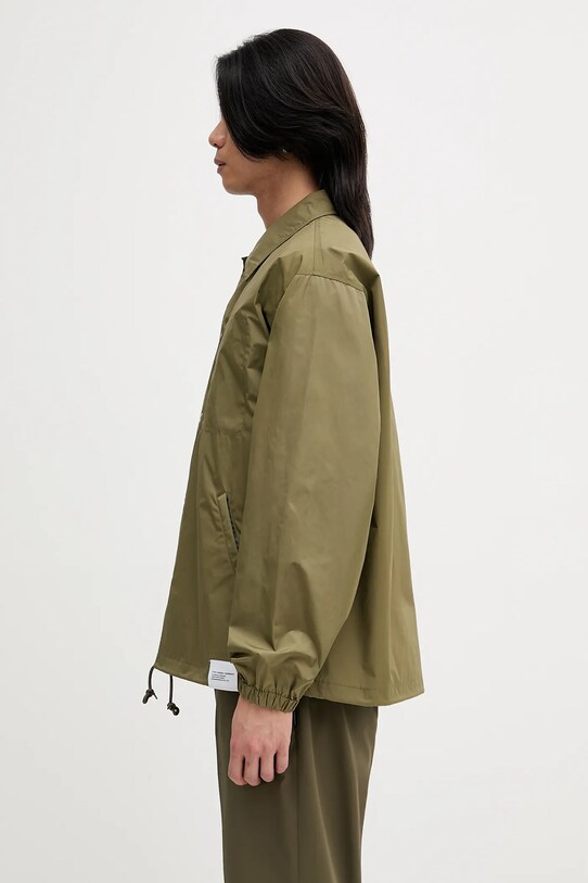 NEIGHBORHOOD kurtka WINDBREAKER 251TSNH.JKM07 zielony SS25