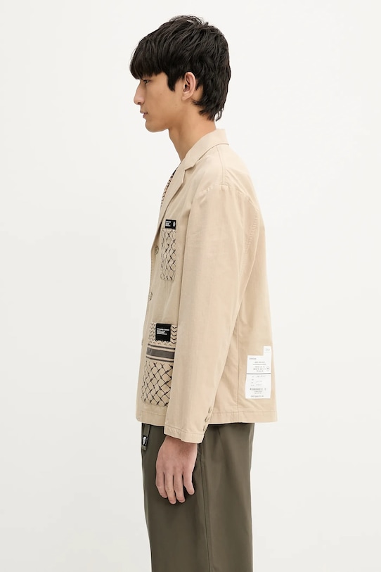 Βαμβακερό μπουφάν NEIGHBORHOOD PT SHEMAGH 251UTNH.JKM02 μπεζ SS25