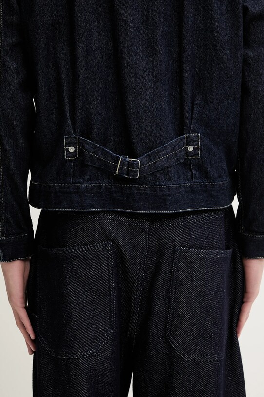 NEIGHBORHOOD kurtka jeansowa WASHED LW DENIM ZIP 251SPNH.JKM01 niebieski