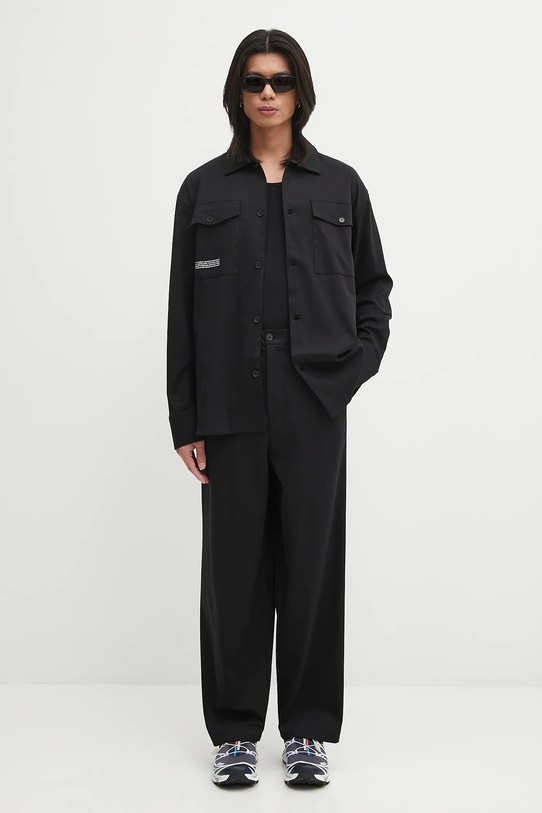 Βαμβακερό πουκάμισο Pangaia DNA Interlock Jacket 10002444