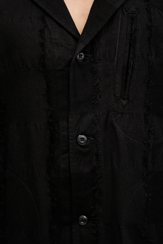 Bavlněná bunda Needles Arrow černá QV189