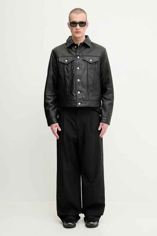 1017 ALYX 9SM leather jacket Leather varsity AAMOU0546LE01