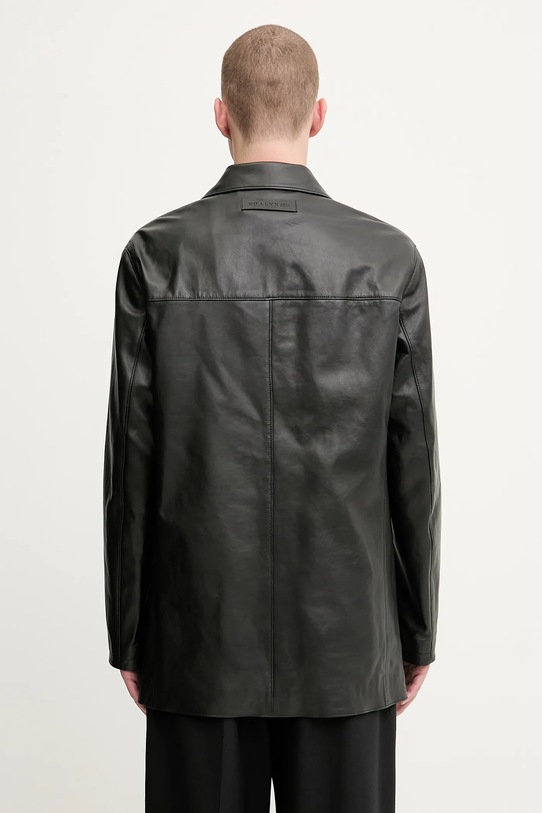 Clothing 1017 ALYX 9SM leather jacket Four button leather AAMOU0548LE01 black