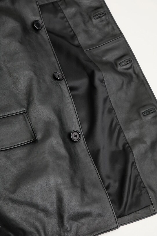 1017 ALYX 9SM kurtka skórzana Four button leather AAMOU0548LE01