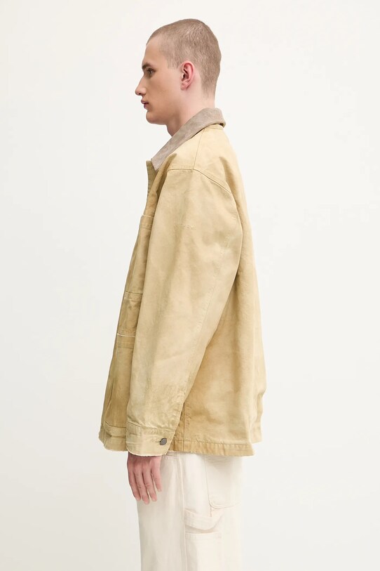 1017 ALYX 9SM kurtka bawełniana Work twill AAMOU0549FA01 beżowy SS25