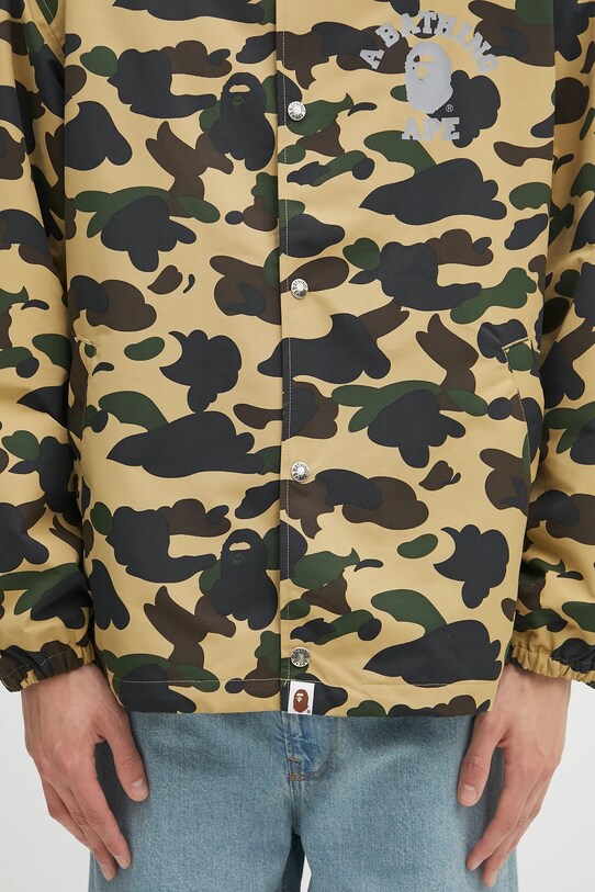 Jakna A Bathing Ape Gore-tex wind stopper bež 1K70140005