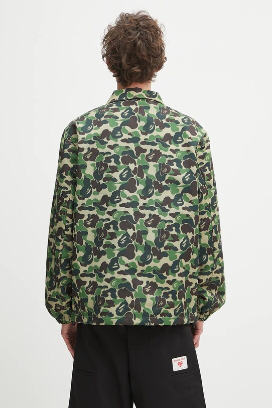 Clothing A Bathing Ape jacket ABC camo coach jacket 1L30140010 green