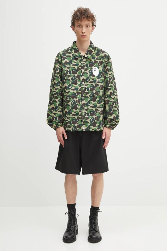 A Bathing Ape jacket ABC camo coach jacket 1L30140010
