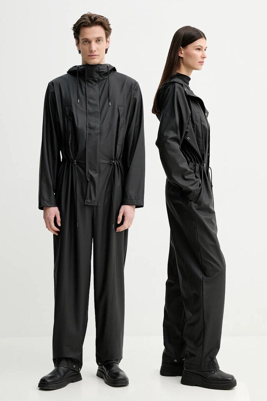 Rains kombinezon Jumpsuit Regular W3 pozostałe czarny 12090.01