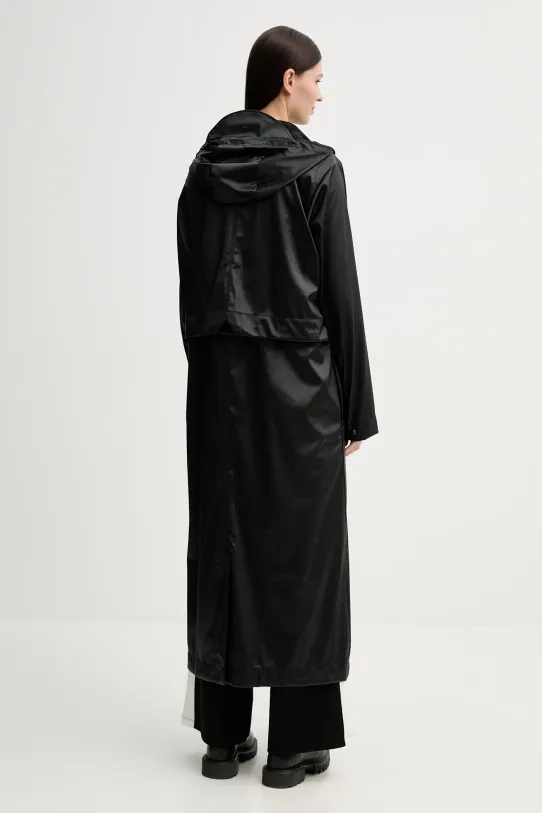 Odzież Rains kurtka Bold Longest Jacket W3 12120.84 czarny