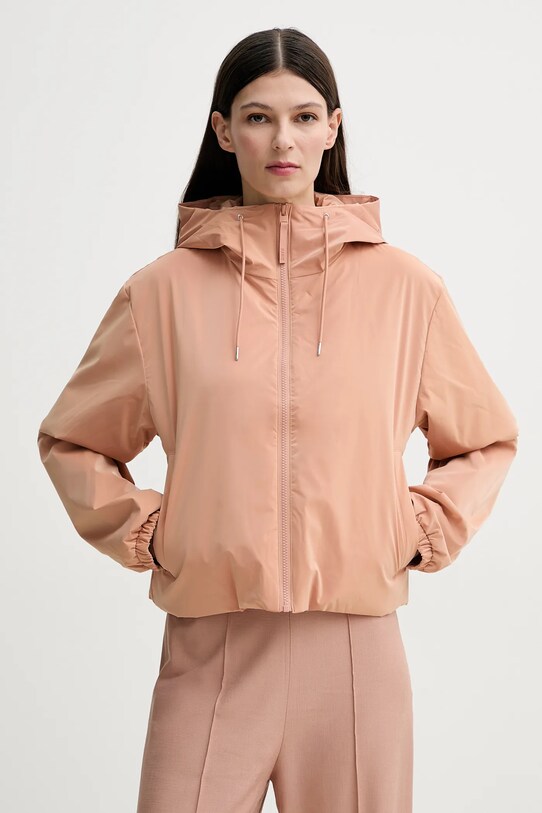 Îmbrăcăminte Rains geacă Lohja Short Insulated Jacket W3T1 15780.104 portocaliu